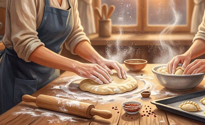 Восемь ног и пирожки с мясом. Рассказ Амира Тынчерова