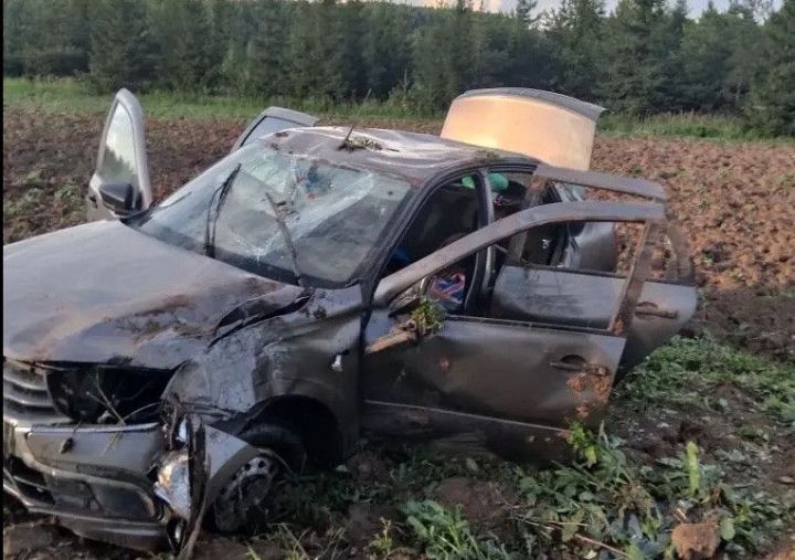 В Высокогорском районе в ДТП на трассе М-7 пострадал водитель