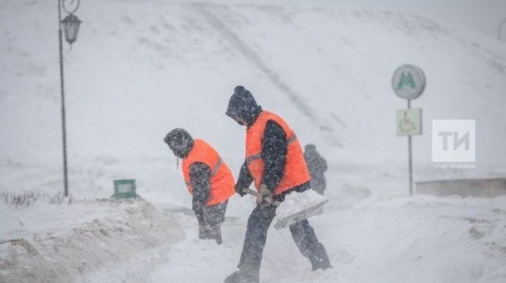 Снег и метель ожидаются в Татарстане