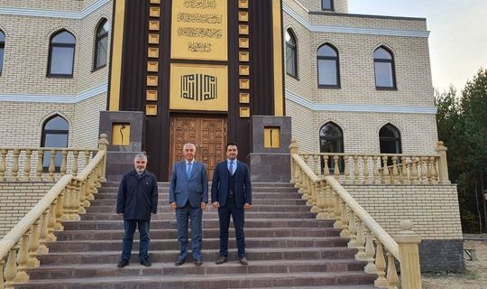 В Калинино открылась мечеть экс-игрока «Рубина» Гекдениза Карадениза