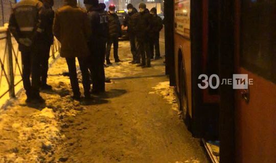 Смертельный наезд автобуса на девушку в Казани попал на видео