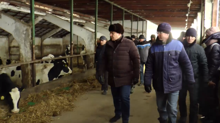 Руководитель Исполнительного комитета Высокогорского муниципального района одобрил создание кормоцентра в хозяйстве «Асянь»