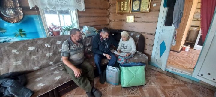 Жительница села Чувашли Высокогорского района Салима Губайдуллина отметила 90-летие