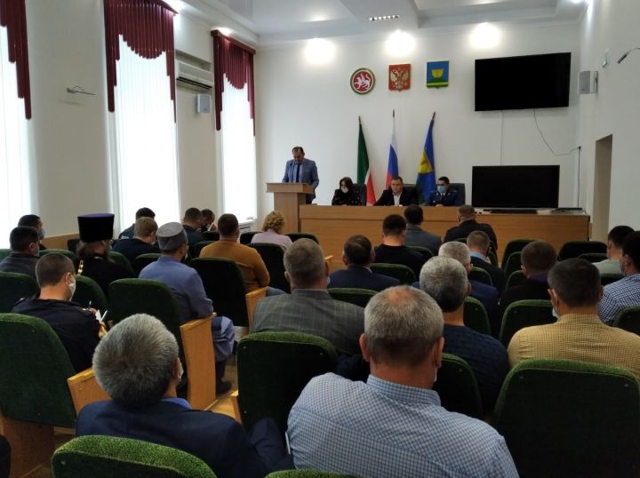В Высокогорском районе прошло очередное заседание антитеррористической комиссии