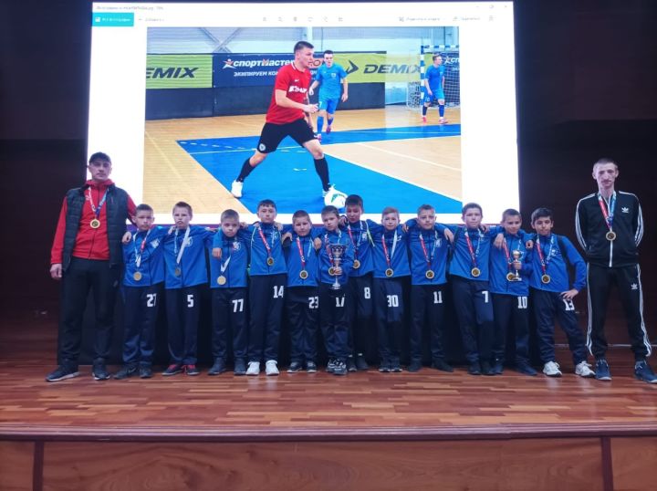 Ученики Куркачинской СОШ стали победителями Казанской молодёжной мини-футбольной лиги