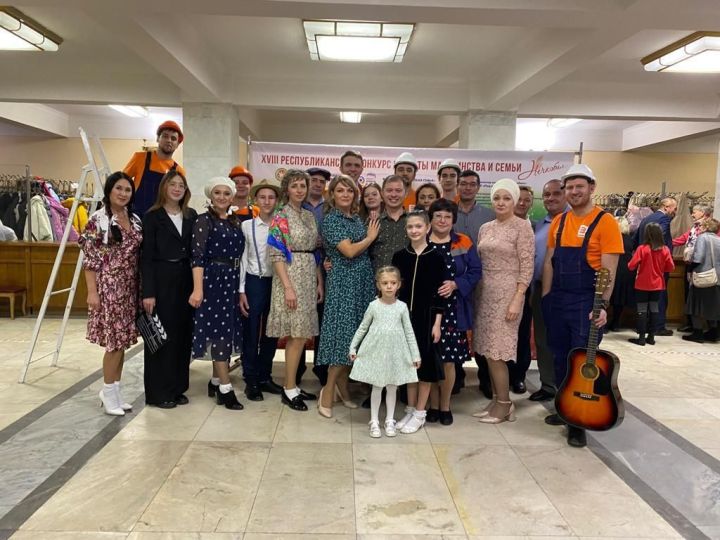 Семья из Высокогорского района приняла участие в конкурсе «Нечкәбил-2023»