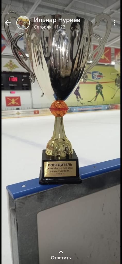 Команда Высокогорского района стала победителем турнир по хоккею имени Гусева