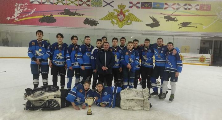 Команда Высокогорского района стала победителем турнир по хоккею имени Гусева