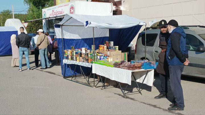 В райцентре прошла сельскохозяйственная ярмарка