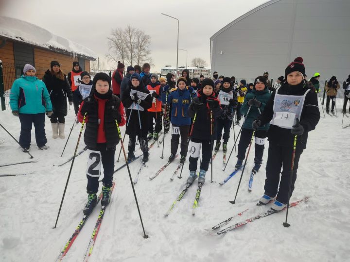 Школьники в Бирюлях и Мемделе оказались лучшими в лыжном виде спорта