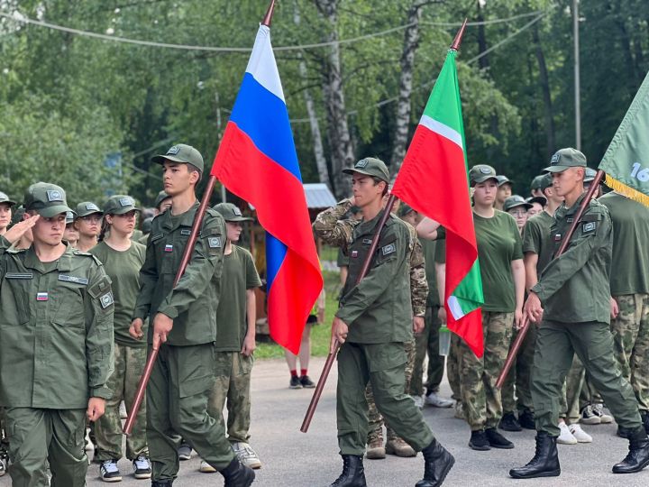 В Татарстане стартовала вторая  летняя смена «Время юных героев»