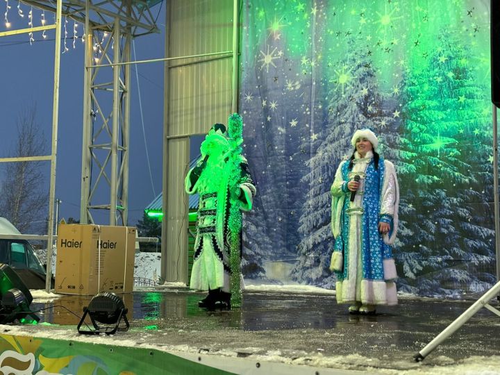 Высокогорцы отметили Старый Новый год в парке Заказанье