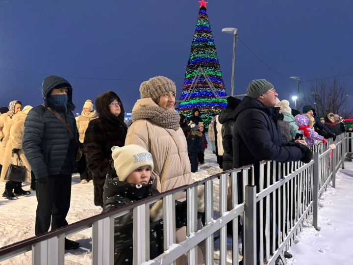 Высокогорцы отметили Старый Новый год в парке Заказанье