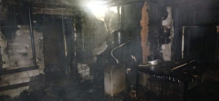 В Малом Сулабаше в пожаре погиб мужчина