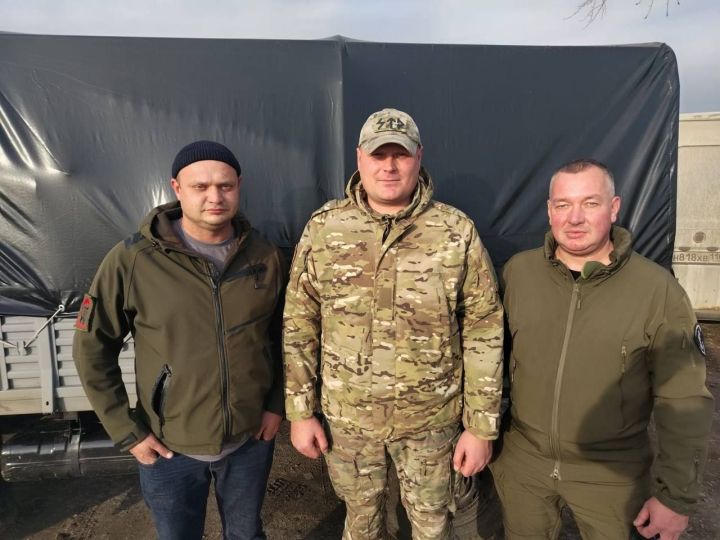 Гуманитарная помощь из Высокогорского района доставлена защитникам