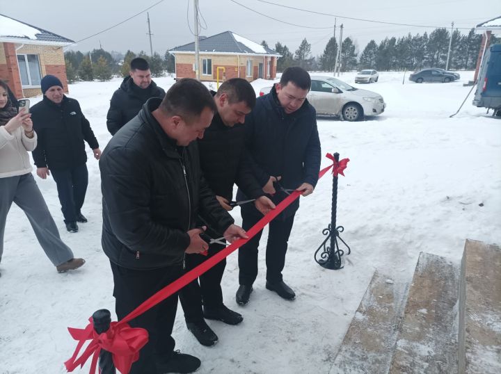 Сегодня в селе Бимери открыли 7 домов