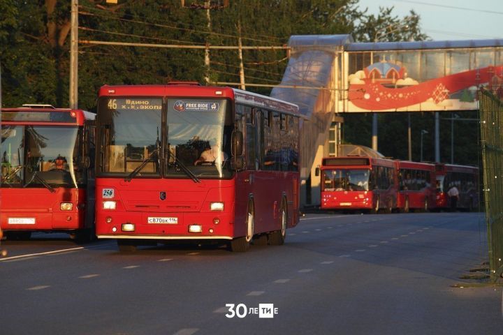 Казанский автопарк пополнился 30 новыми автобусами