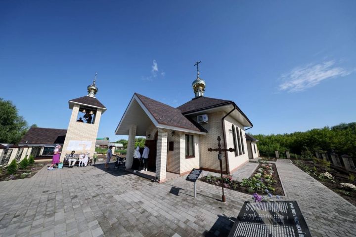 Иске Бөрүле авылында храм ачылу булды