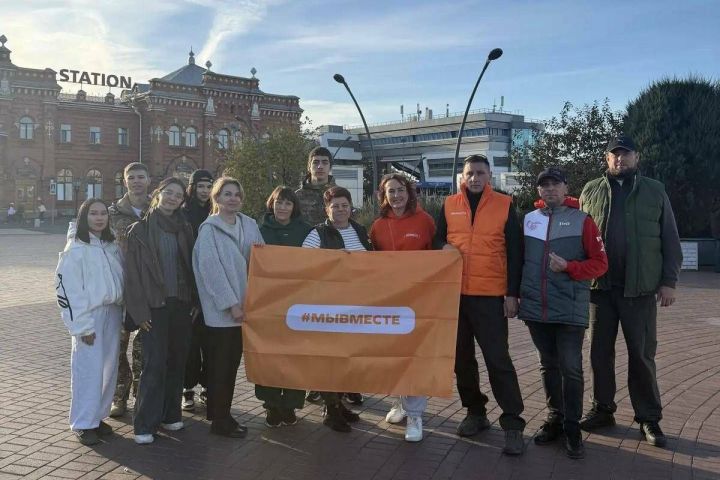 Волонтеры из Татарстана отправились с миссией в Курскую область