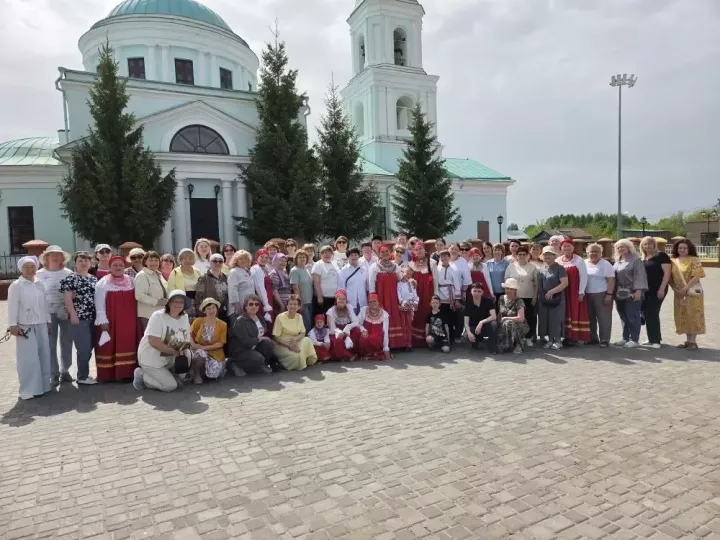 Совет ветеранов познакомился с традициями народов Лаишевского района