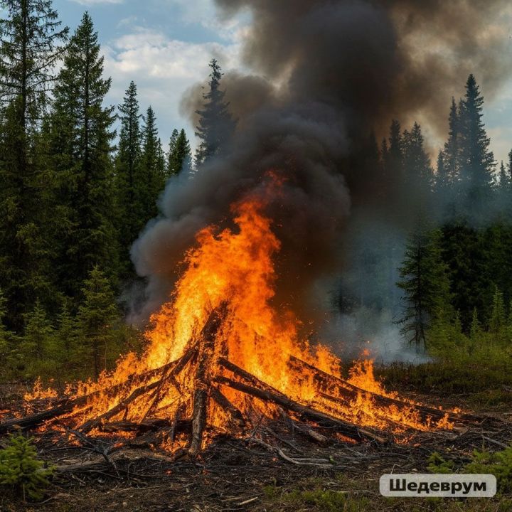 Татарстанда урманнарны авиация ярдәмендә күзәтү көчәйтелде