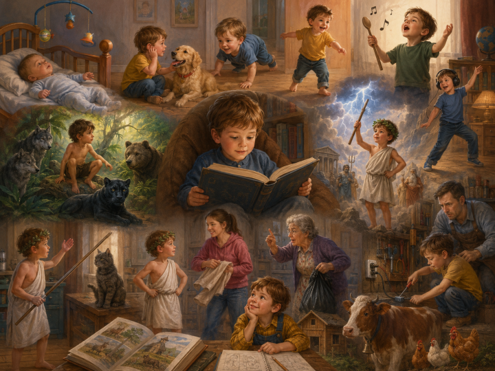 Мальчишка познаёт мир, или Книжные приключения