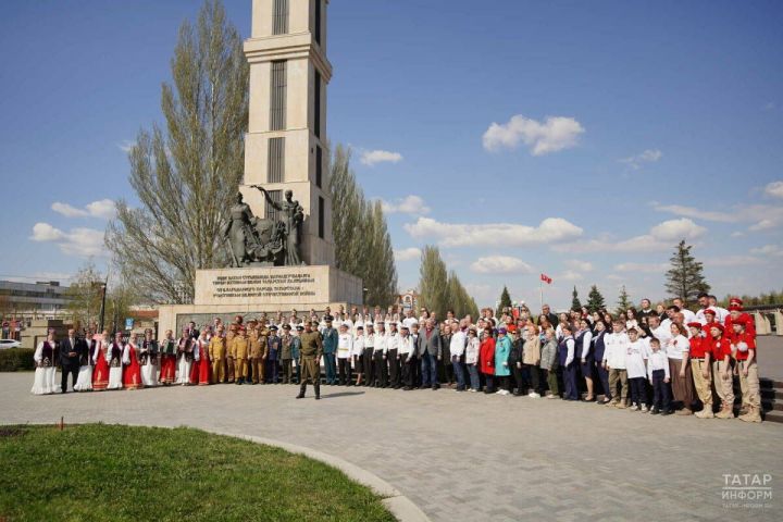 В Казани сняли клип ко Дню Победы, акция «Песни наших отцов»