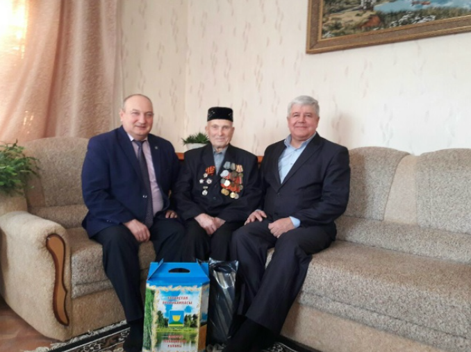 Ветеран Садри Гарафиев встретил День Победы в Берлине