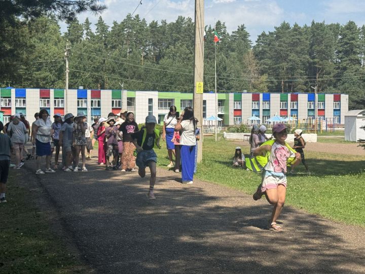 В лагере «Костёр» прошла акция по безопасности дорожного движения