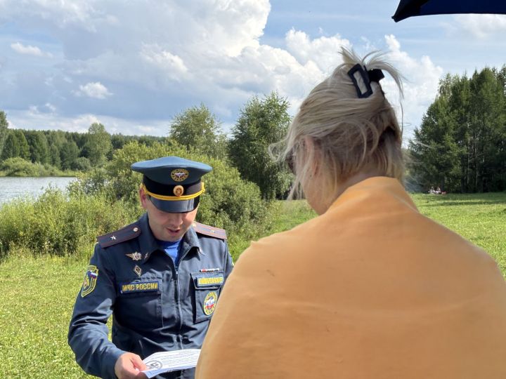 В Высокогорском районе спасатели провели рейд по водоемам