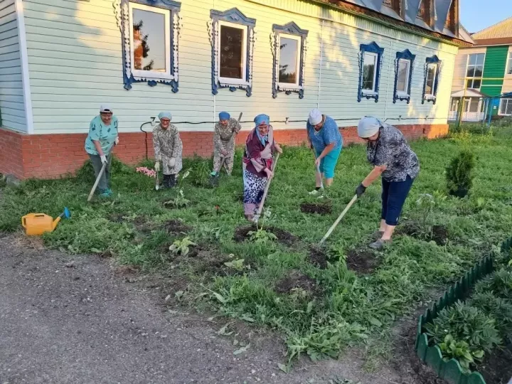 В Большебитаманском поселении выбирают лучшее ветеранское подворье