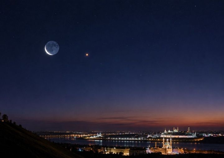 Татарстанда 6 сентябрьдә Ай белән Марс якынаячак