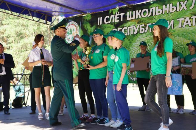 Команда Сабинского района победила во II Слете школьных лесничеств РТ