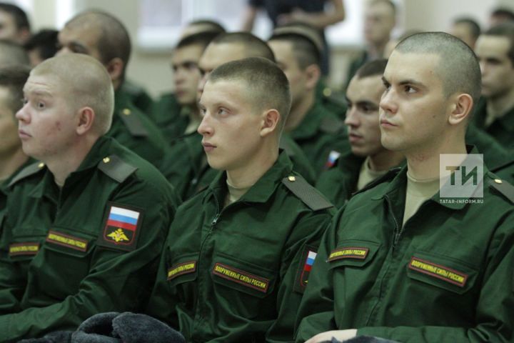 На воинскую службу из Татарстана в весенний призыв отправятся более трех тысяч человек